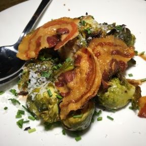Gluten-free brussels sprouts from M Street Kitchen